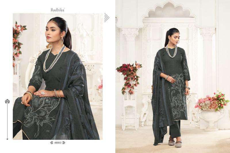 Radhika Azara Saloni Designer dress materials in India