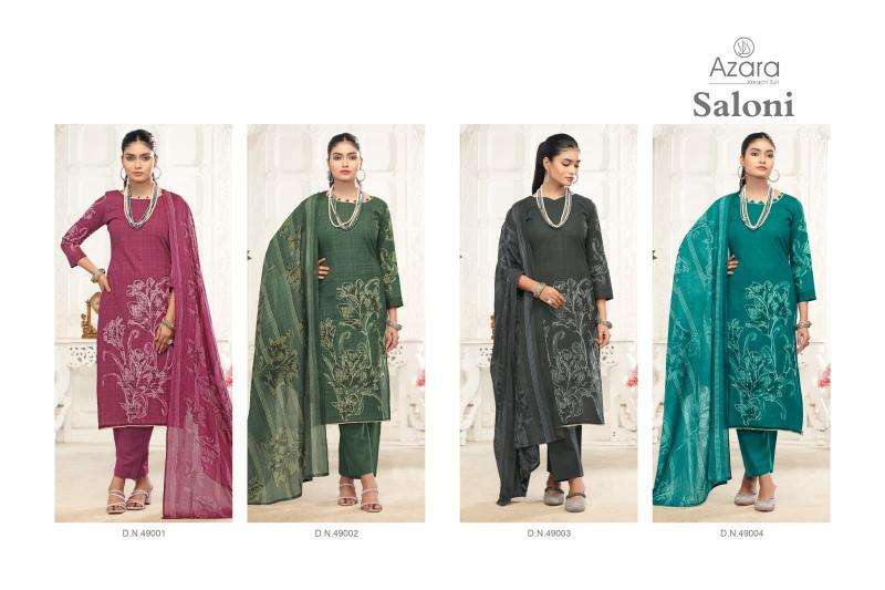 Radhika Azara Saloni Designer dress materials in India