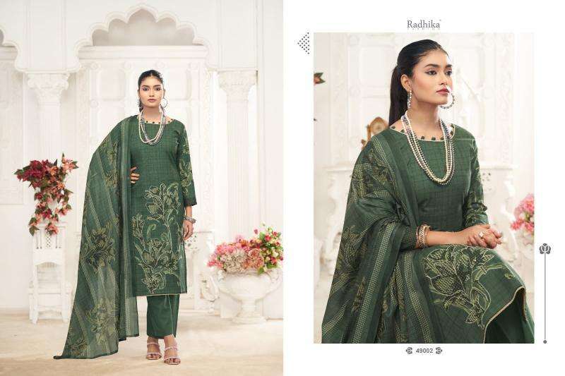 Radhika Azara Saloni Designer dress materials in India