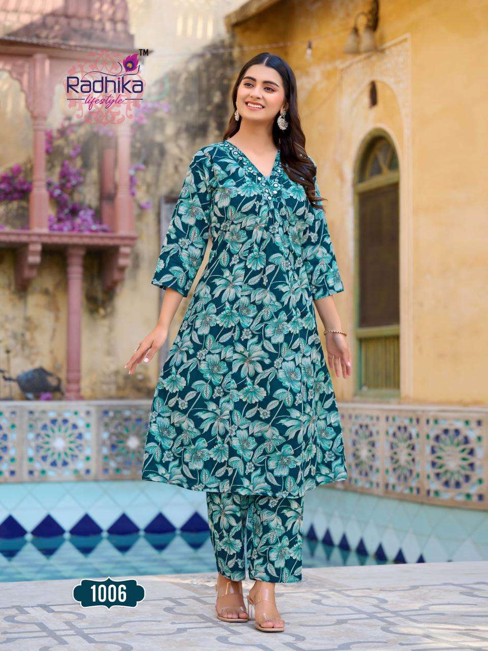 Radhika Lifestyle COTTON BELLS Vol 1 Kurti distributors in Vadodara