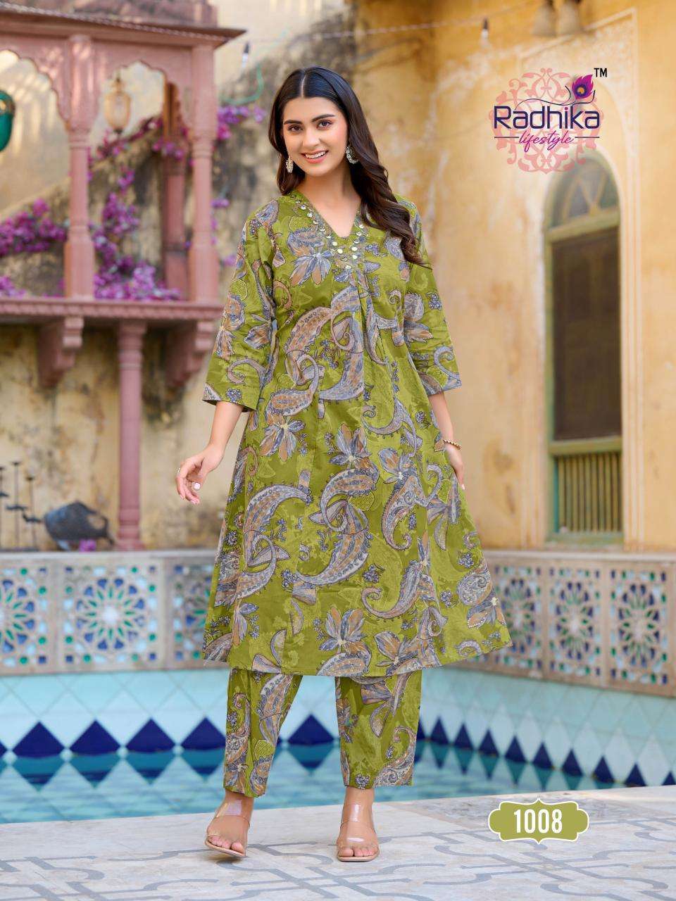 Radhika Lifestyle COTTON BELLS Vol 1 Kurti distributors in Vadodara