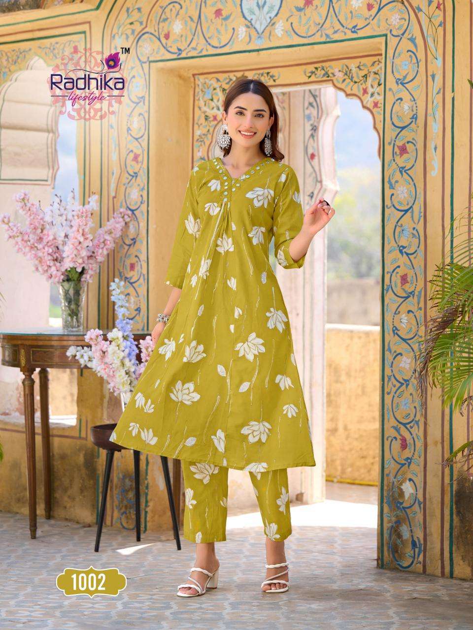 Radhika Lifestyle COTTON BELLS Vol 1 Kurti distributors in Vadodara