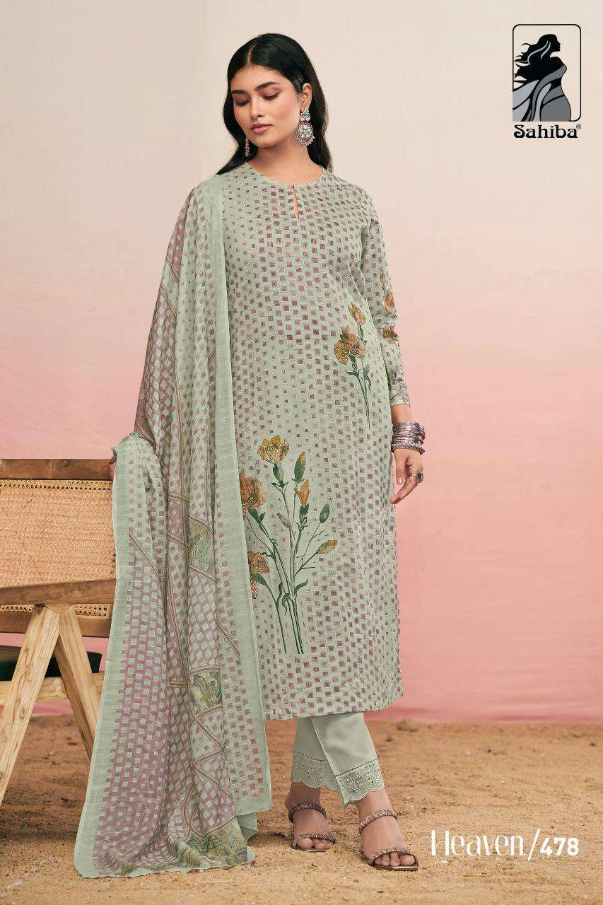 Sahiba Heaven Pakistani unstitched suits wholesale