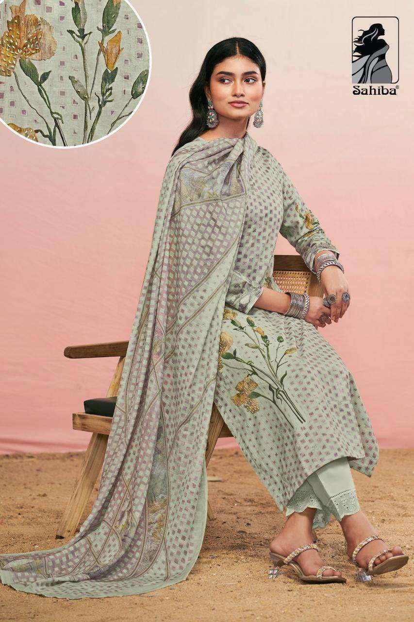 Sahiba Heaven Pakistani unstitched suits wholesale