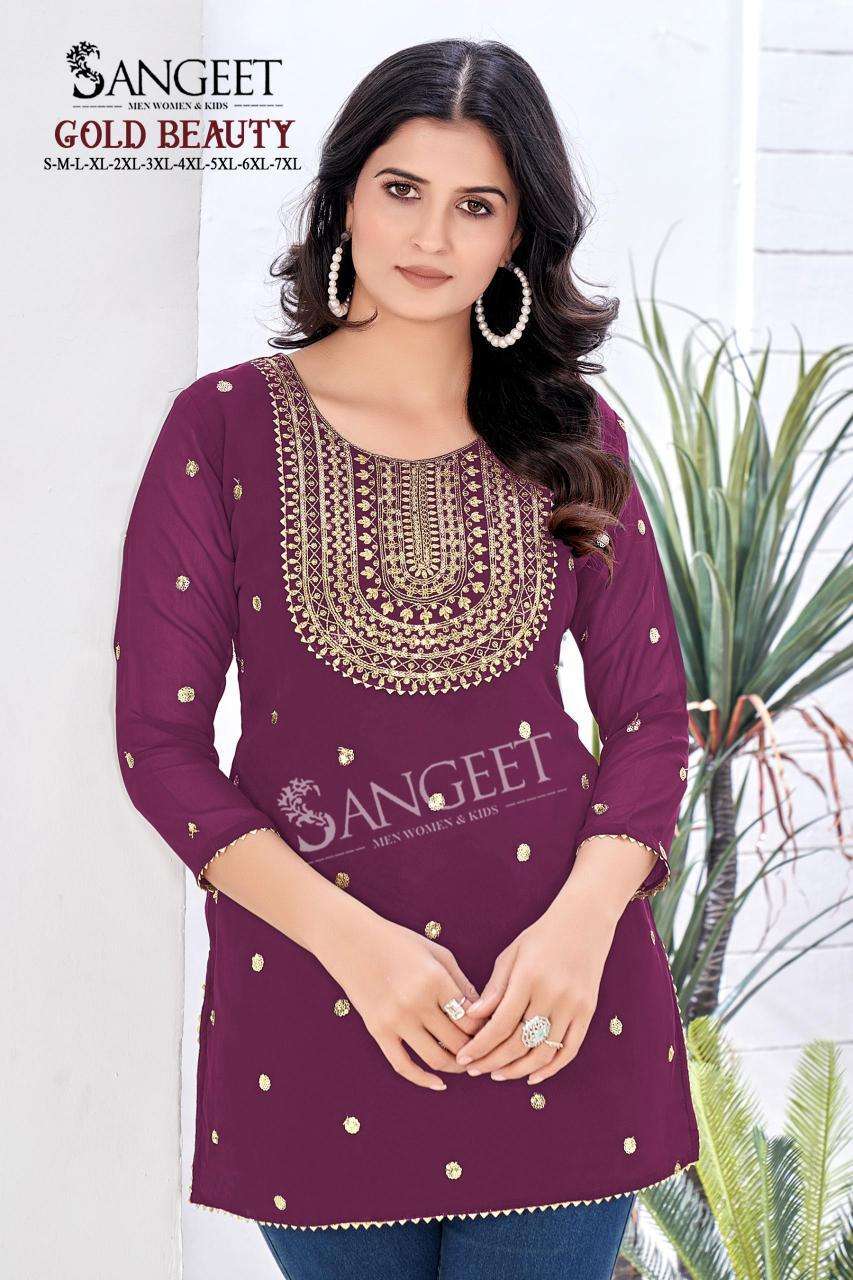 Sangeet Gold Beauty Kurti suppliers in Delhi