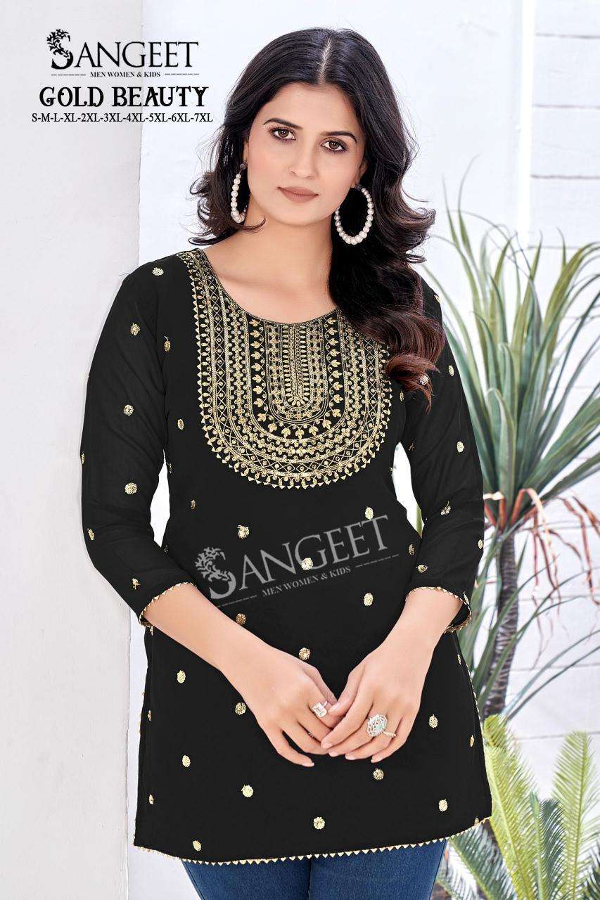 Sangeet Gold Beauty Kurti suppliers in Delhi