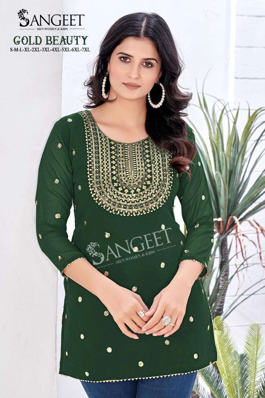 Sangeet Gold Beauty Kurti suppliers in Delhi