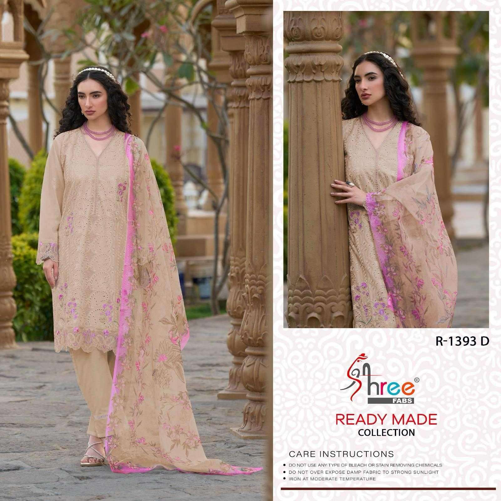 Shree Fabs R 1393 Wholesale printed salwar kameez in ahmedabad