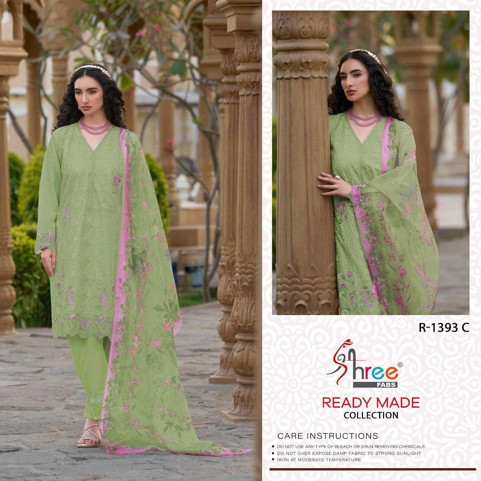 Shree Fabs R 1393 Wholesale printed salwar kameez in ahmedabad