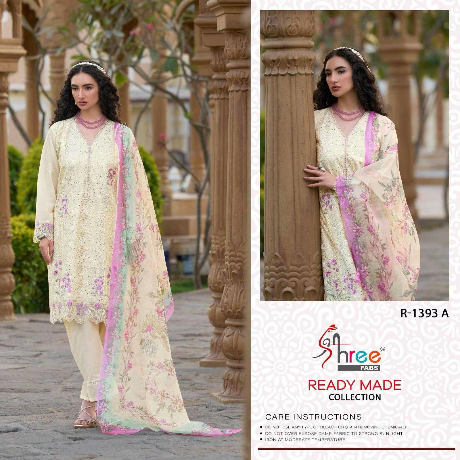 Shree Fabs R 1393 Wholesale printed salwar kameez in ahmedabad