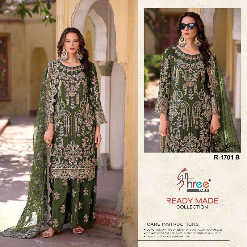 Shree Fabs R 1701 Latest Salwar Kameez wholesale in Mumbai