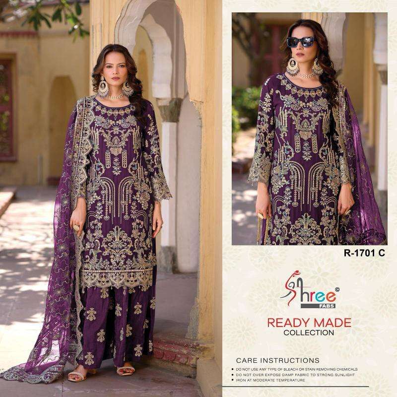 Shree Fabs R 1701 Latest Salwar Kameez wholesale in Mumbai