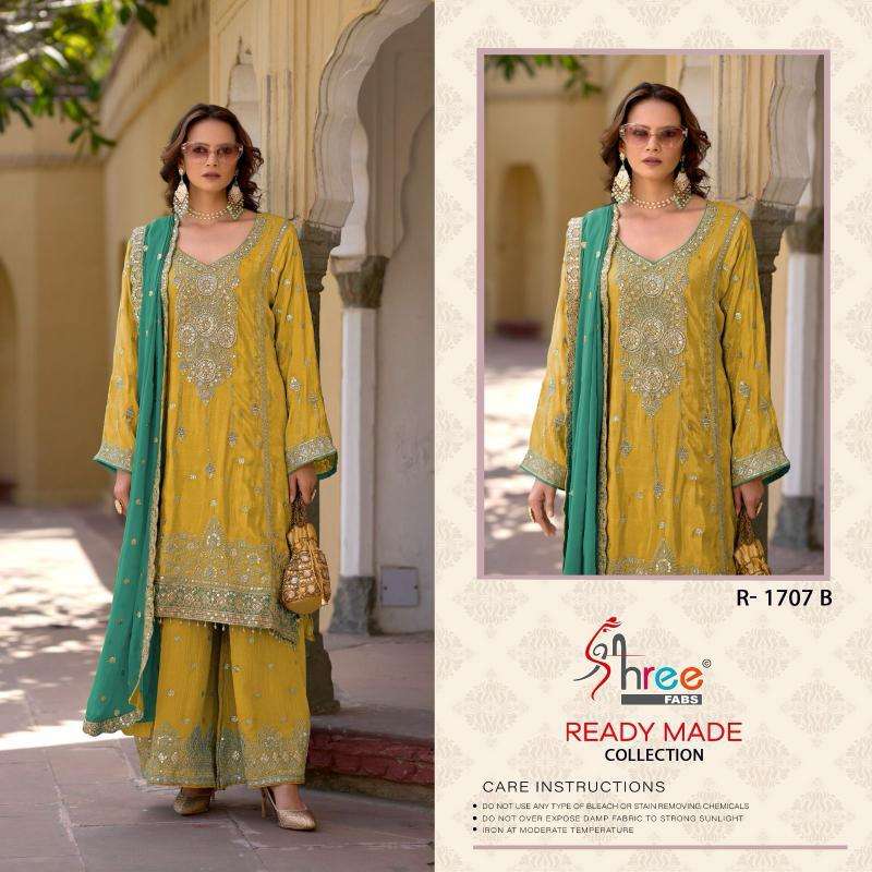 Shree Fabs R 1707 Wholesale readymade salwar suits in ahmedabad