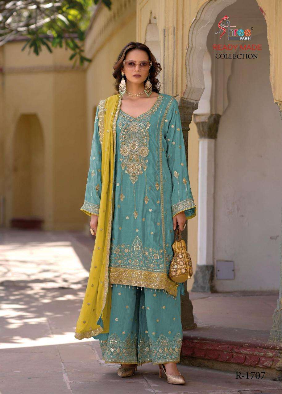 Shree Fabs R 1707 Wholesale readymade salwar suits in ahmedabad