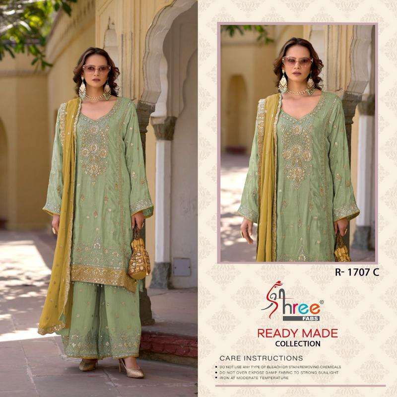 Shree Fabs R 1707 Wholesale readymade salwar suits in ahmedabad