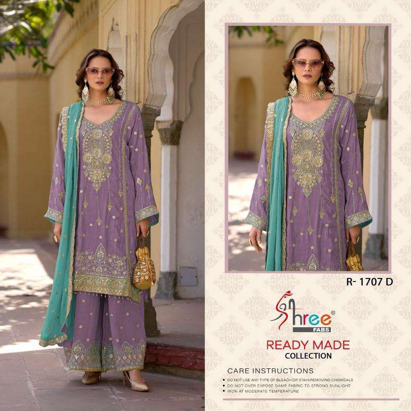 Shree Fabs R 1707 Wholesale readymade salwar suits in ahmedabad