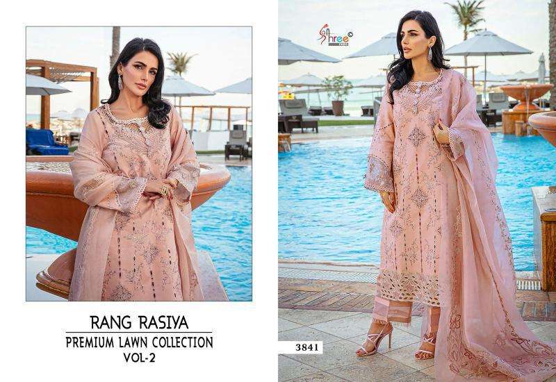 Shree Fabs Rang Rasiya Lawn Collection Vol 2 Bulk Salwar Kameez wholesale Mumbai