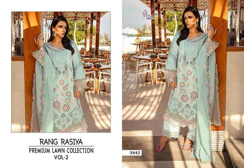 Shree Fabs Rang Rasiya Lawn Collection Vol 2 Bulk Salwar Kameez wholesale Mumbai