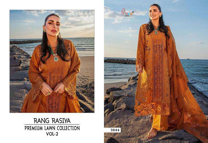 Shree Fabs Rang Rasiya Lawn Collection Vol 2 Bulk Salwar Kameez wholesale Mumbai