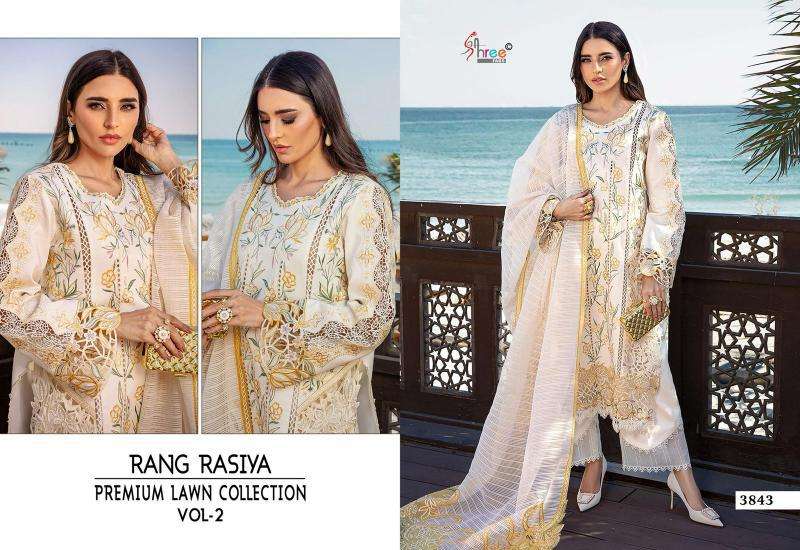 Shree Fabs Rang Rasiya Lawn Collection Vol 2 Bulk Salwar Kameez wholesale Mumbai