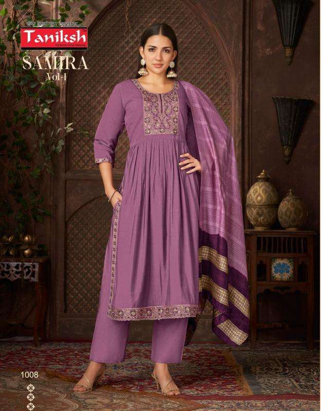 Taniksh Samira Vol 1 Designer Kurtis Wholesale in Ahmedabad