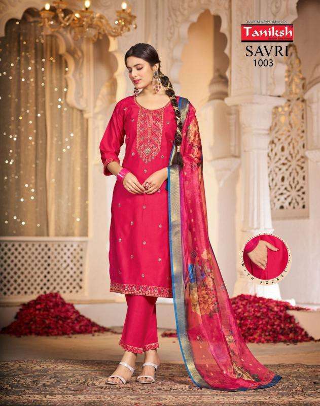 Taniksh Savri vol 1 Kurti Catalog in Vadodara