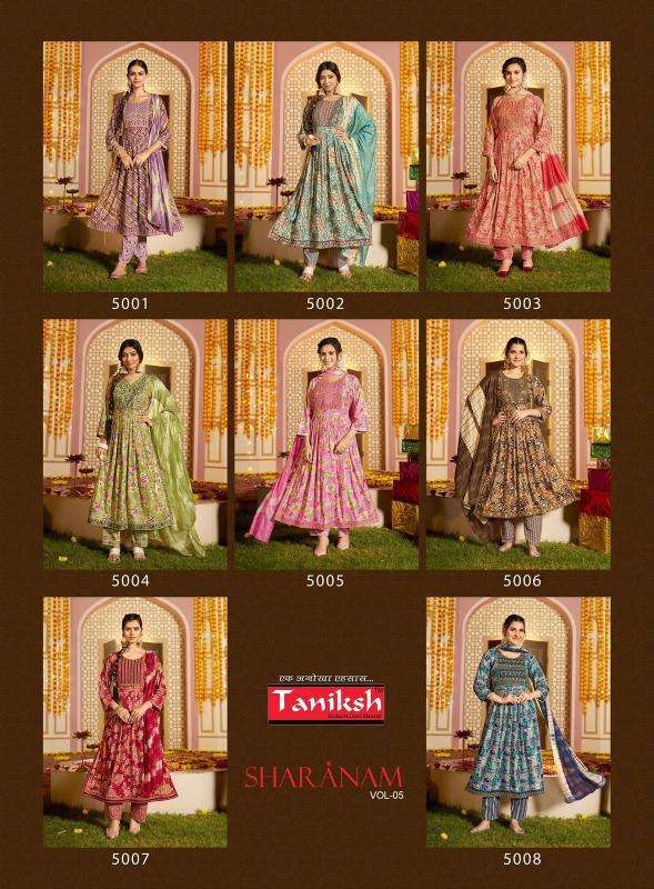 Taniksh Sharnam Vol 5 Kurtis for retail stores