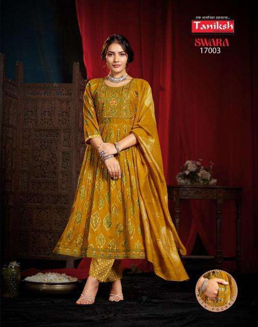 Taniksh Swara Vol 17 kurtis manufacturer in surat