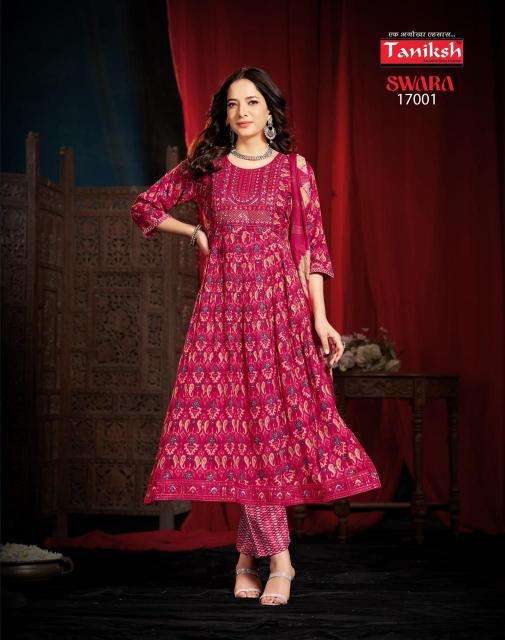 Taniksh Swara Vol 17 kurtis manufacturer in surat