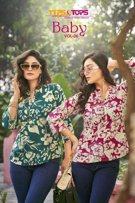 Tips & Tops Baby Vol 6 Ladies Kurtis in Ahmedabad