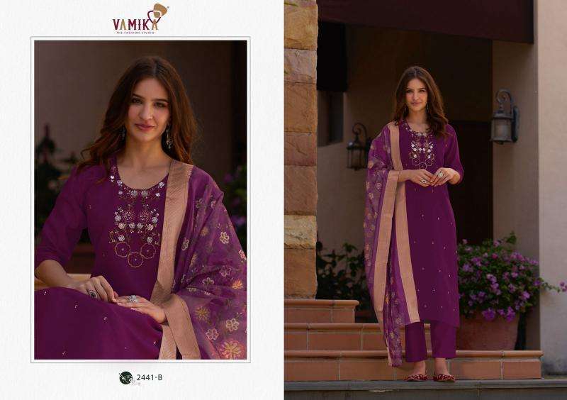 Vamika Jannat Vol 1 (D.NO.2441A To 2441D) Kurti factory in India