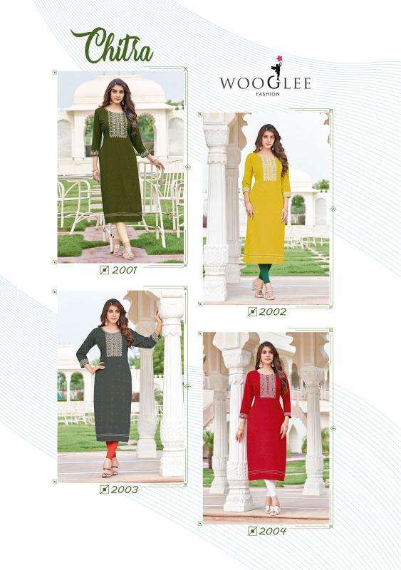 Wooglee Chitra Ladies Kurtis in bulk