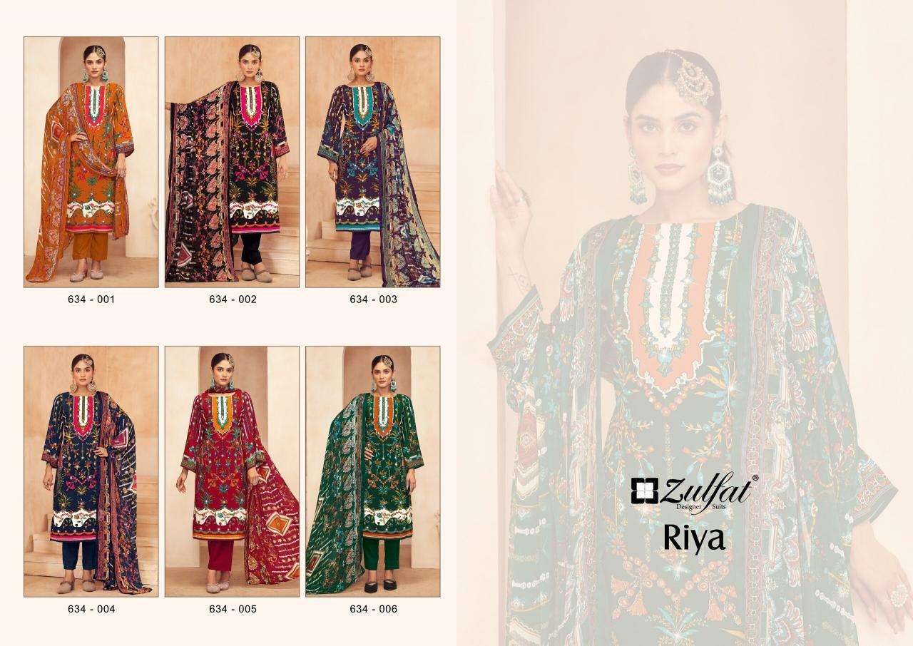 Zulfat Riya Designer dress materials in mumbai