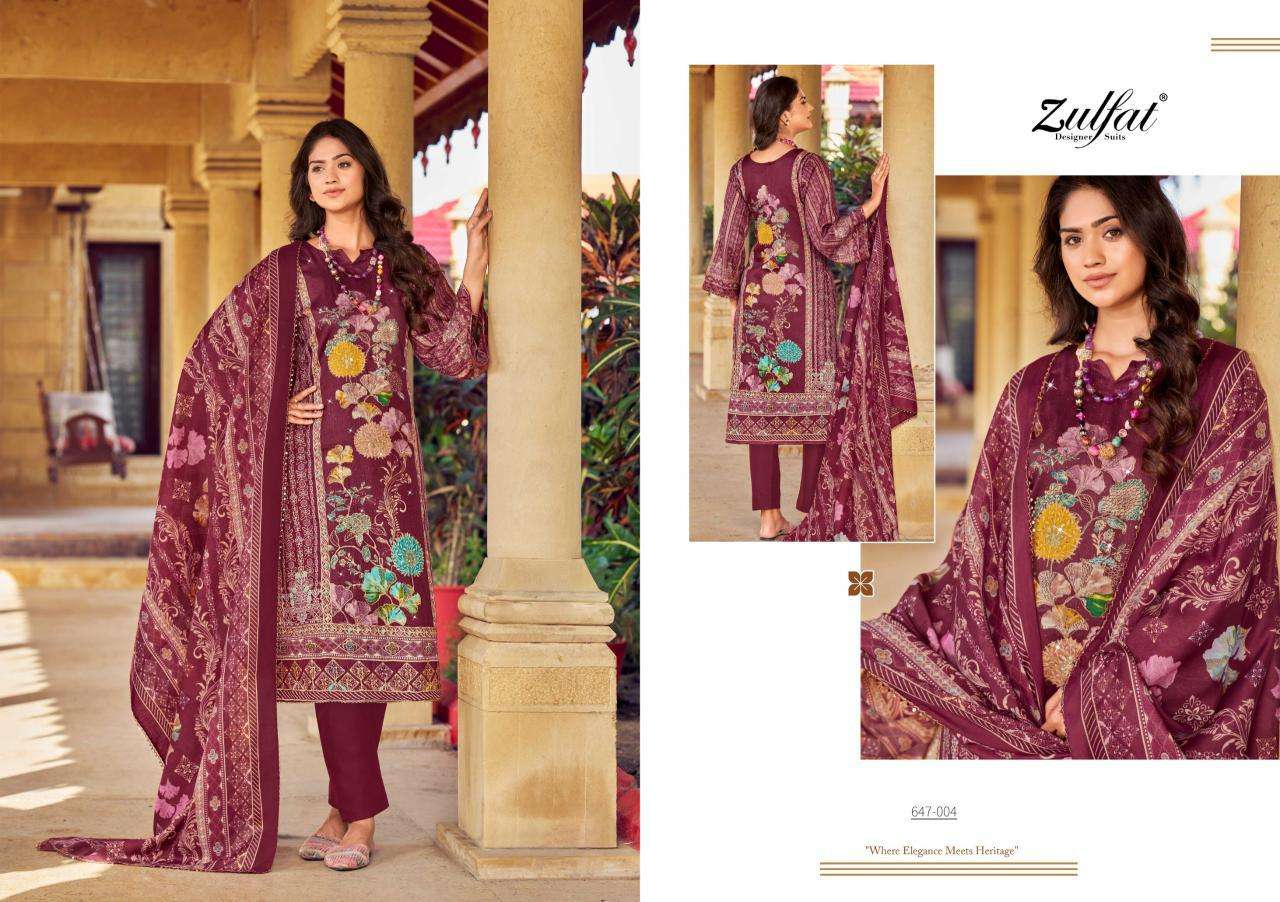 Zulfat Sangini Vol 6 Dress materials manufacturers in Ahmedabad